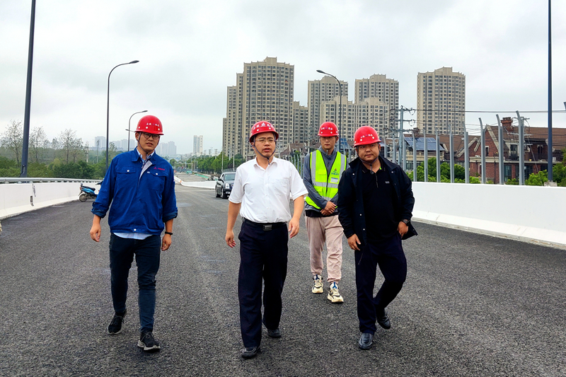 公司黨委書記、董事長(zhǎng)錢申春調(diào)研西二環(huán)項(xiàng)目建設(shè)推進(jìn)工作2