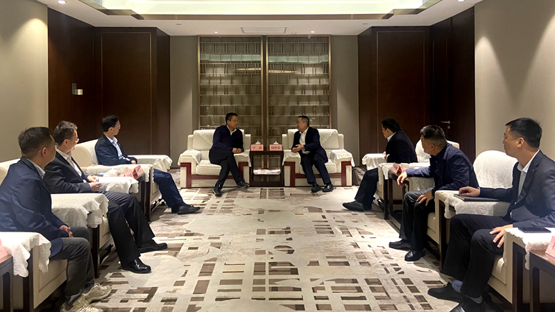 公司黨委書記、董事長錢申春拜訪蕪湖市委副書記、市長寧波2