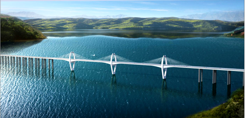 甘肅永靖至大河家(積石山)高速公路項(xiàng)目炳靈寺黃河大橋